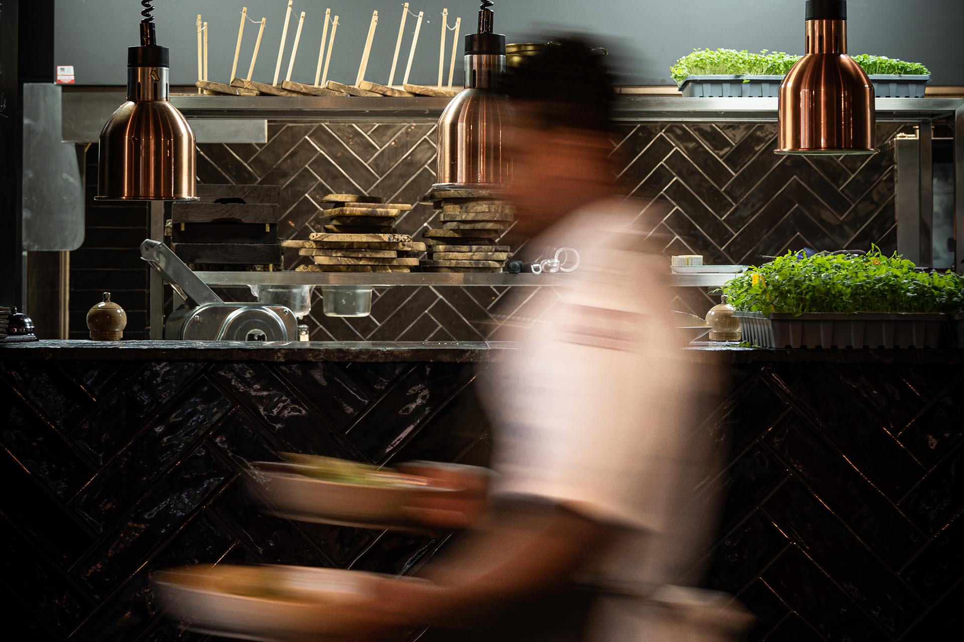 HORECA service in action