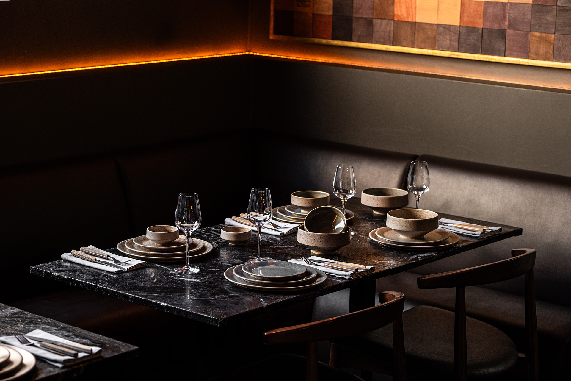 Dinner service with HORECA tableware